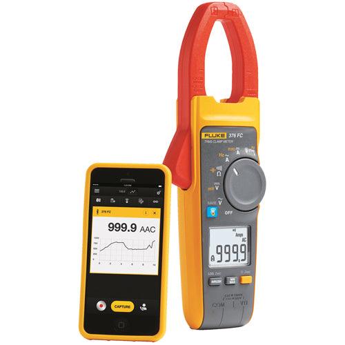 TRUE RMS AC/DC CLAMP METER with iFLEX/Provided with Calibration Certificate/CAT IV 600 V, CAT III 1000 V, min-max-average recording, inrush measurement technology, backlit display, three year warranty, includes soft carrying case.