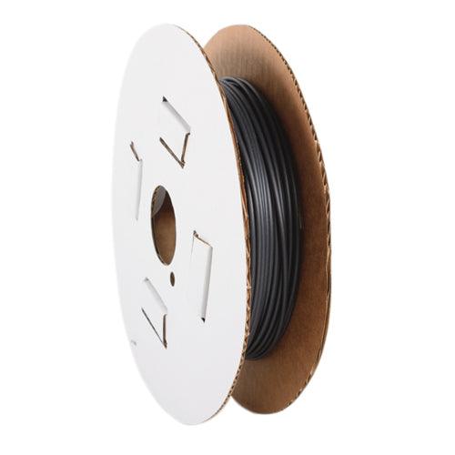 HEAT SHRINK/Black, 3/8 diameter, 100' roll