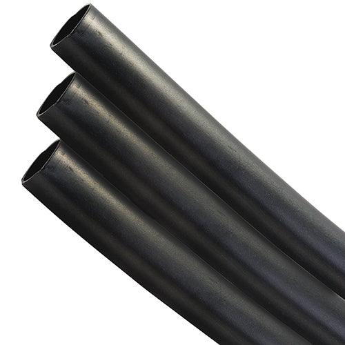 HEAT SHRINK/With sealant, black,  1.5 inch diameter, 4ft stick