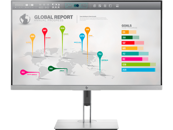 HP EliteDisplay E273q - 27" - 2560x1440 - Monitor