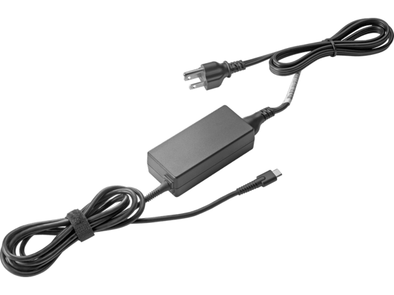 HP 45W USB-C LC Power Adapter